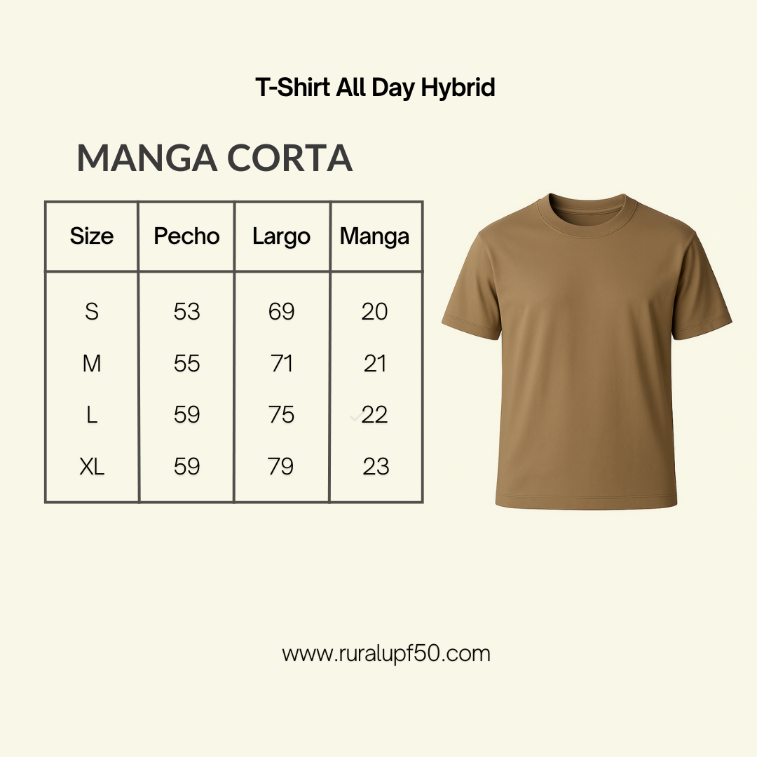 T-Shirt All Day Hybrid - Navi- Mujer