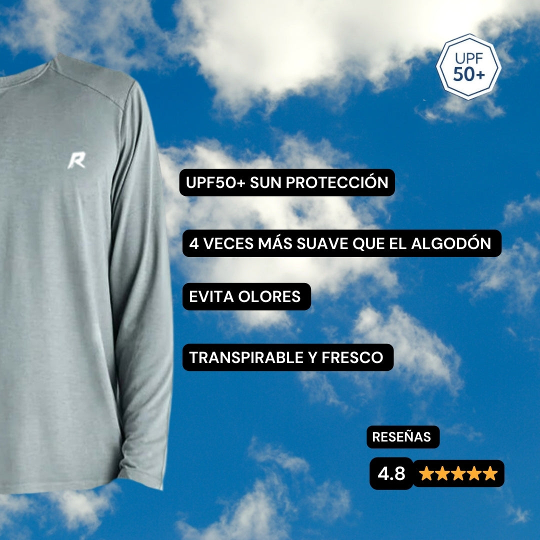 Bamboo Lightweight Long Sleeve UPF50+