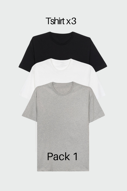 Hybrid Bamboo T-shirt (PACK 3)