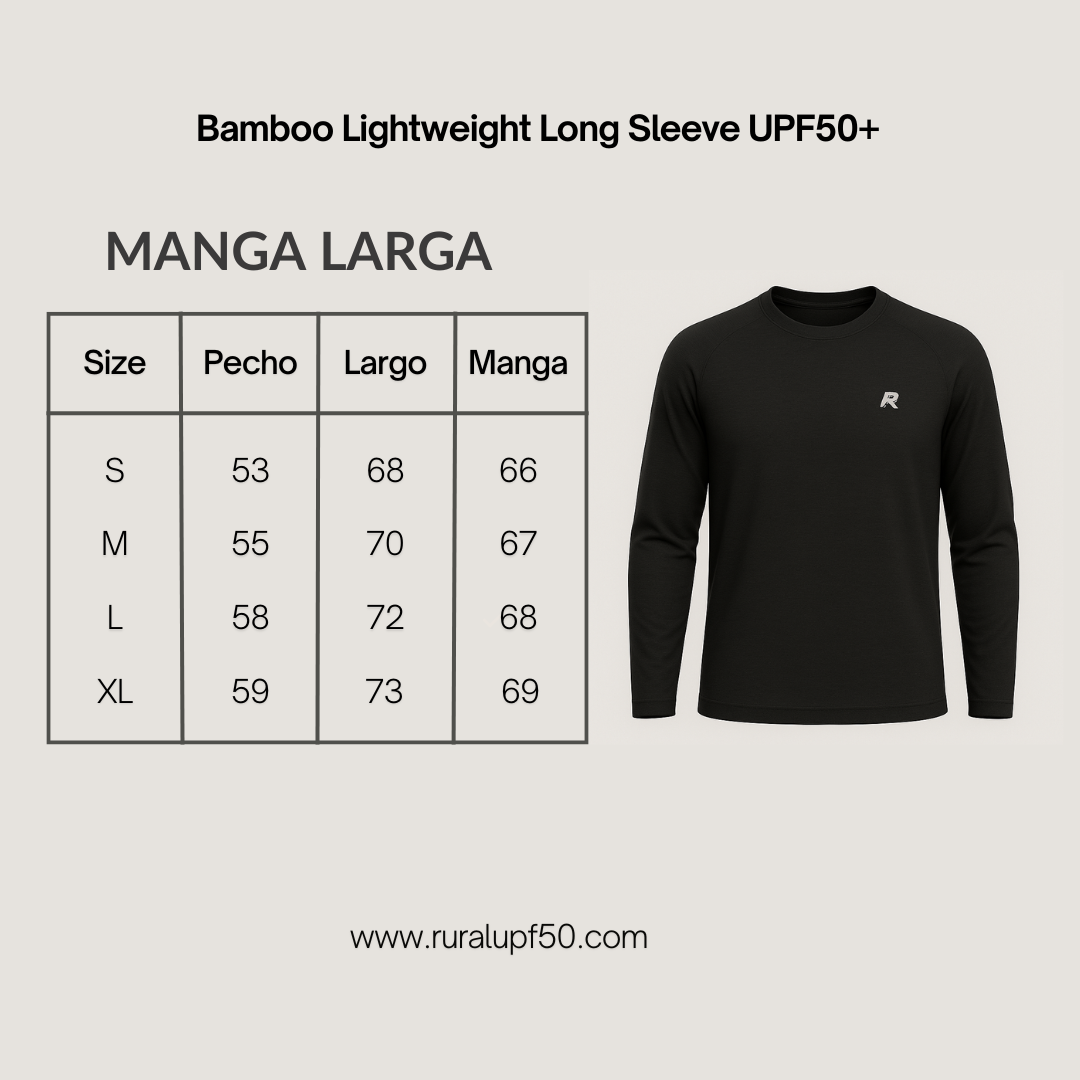 2x1 Bamboo Lightweight UPF50+