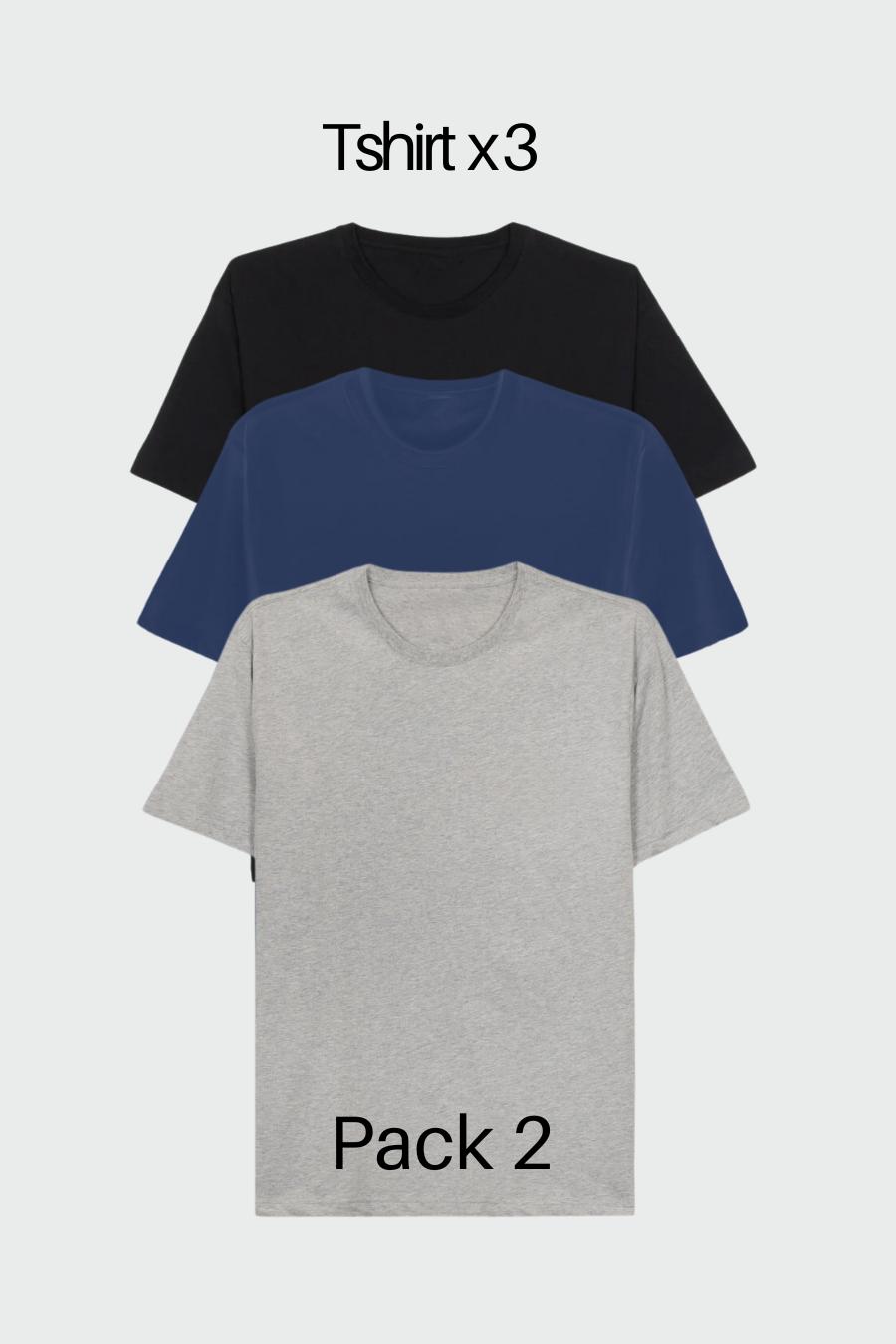 Hybrid Bamboo T-shirt (PACK 3)