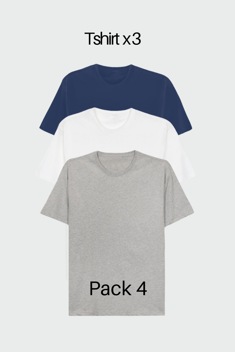 Hybrid Bamboo T-shirt (PACK 3)