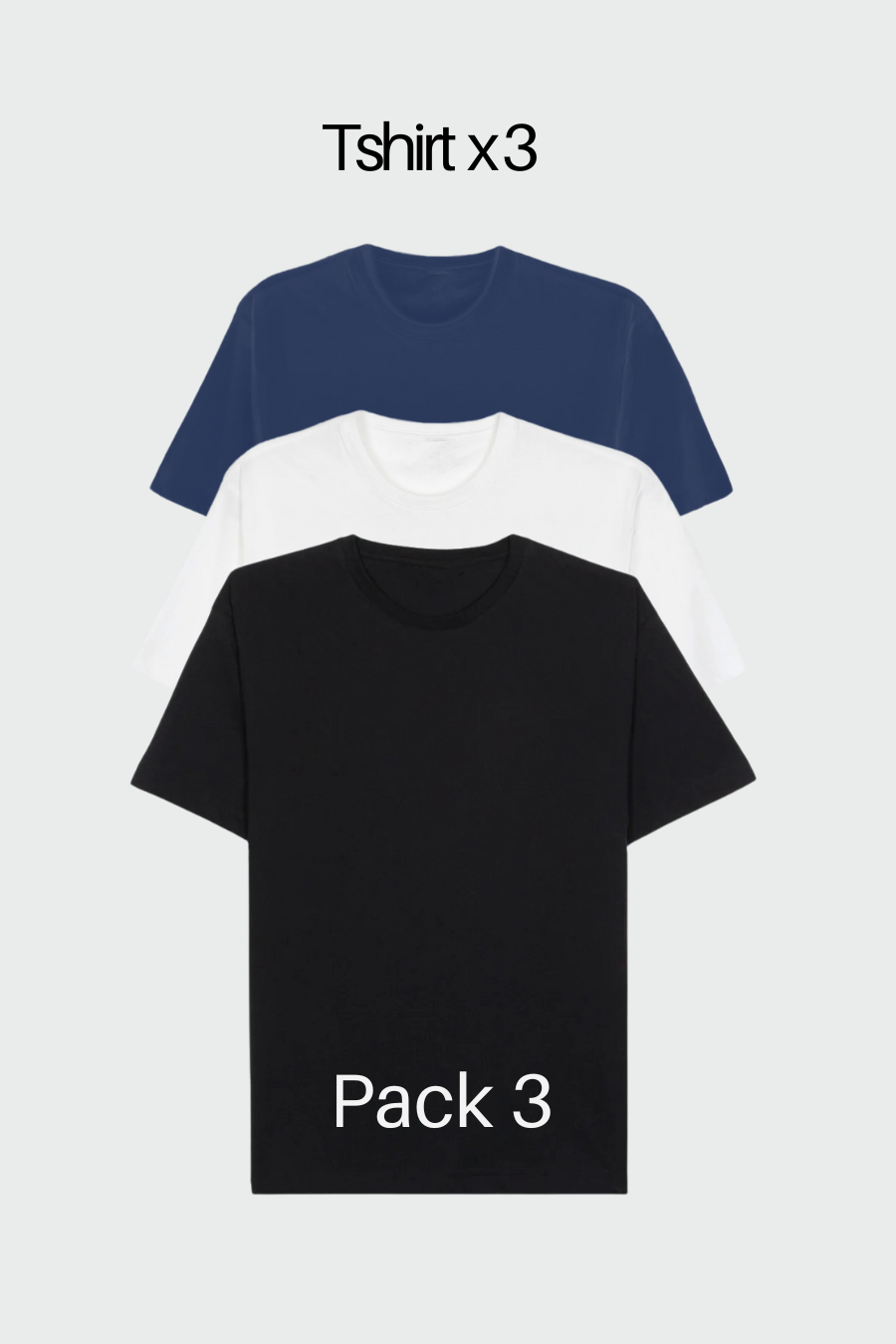 Hybrid Bamboo T-shirt (PACK 3)