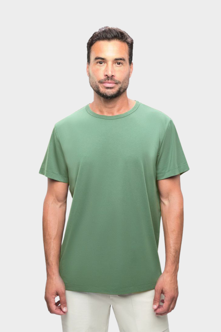 T-Shirt All Day Hybrid - Oliva