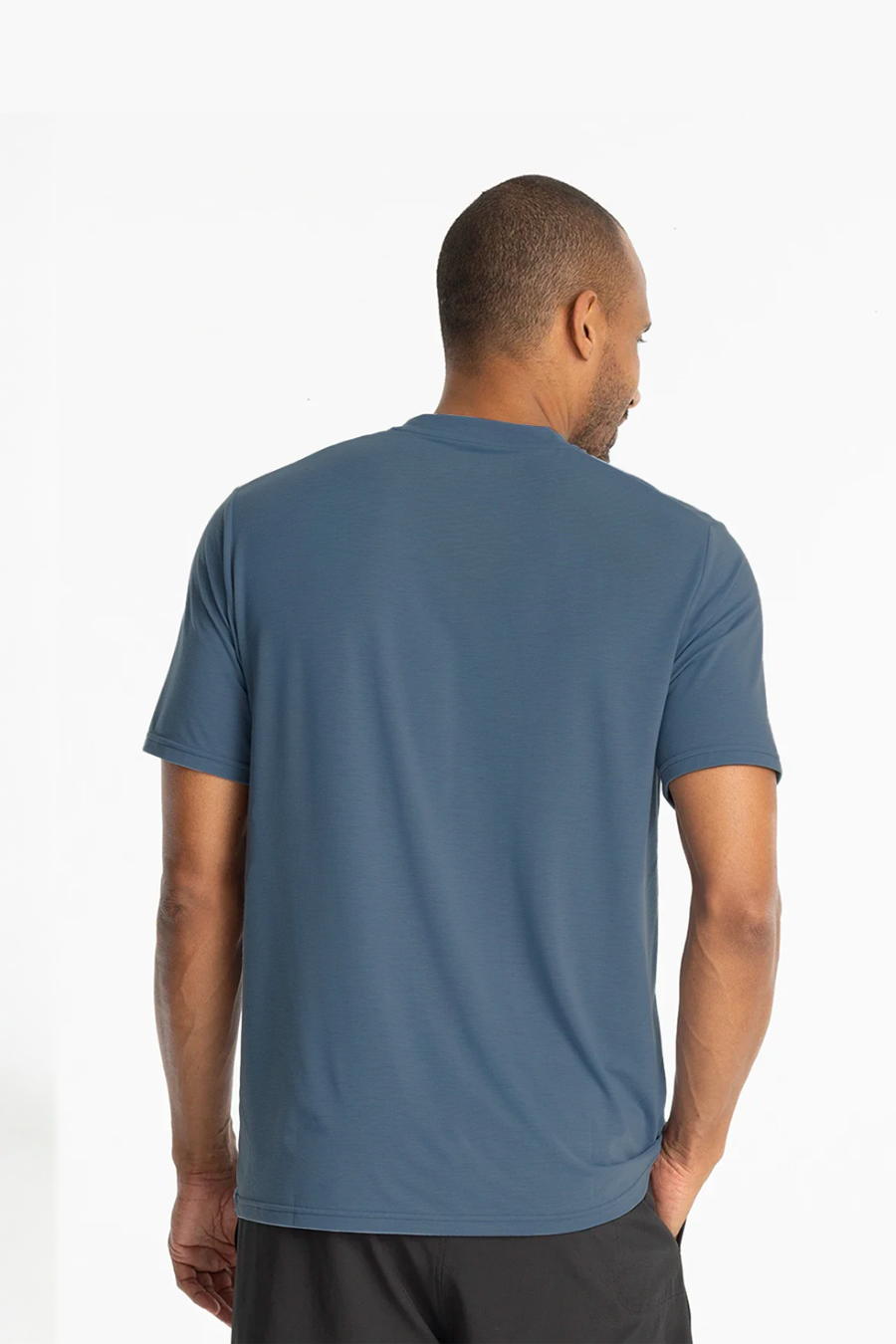 Bamboo Lightweight Short Sleeve UPF50+ Navi