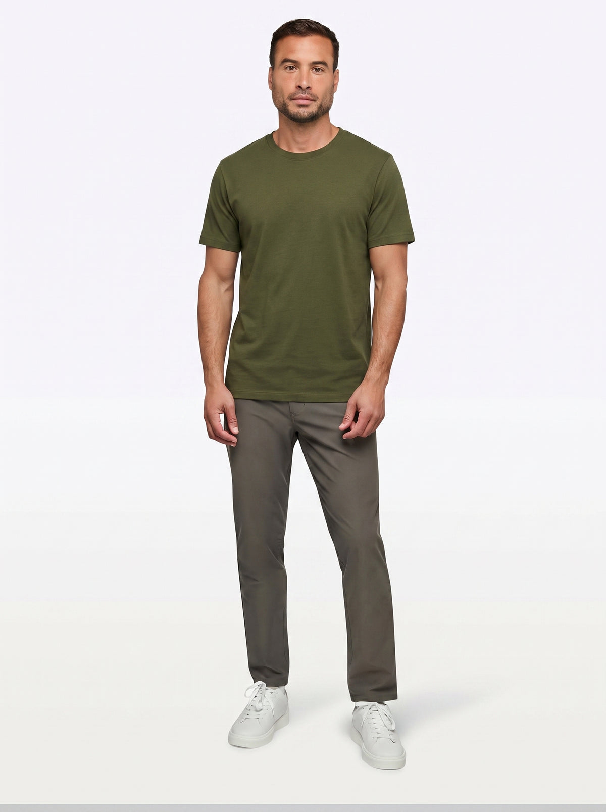 Hybrid T-Shirt Verde Militar