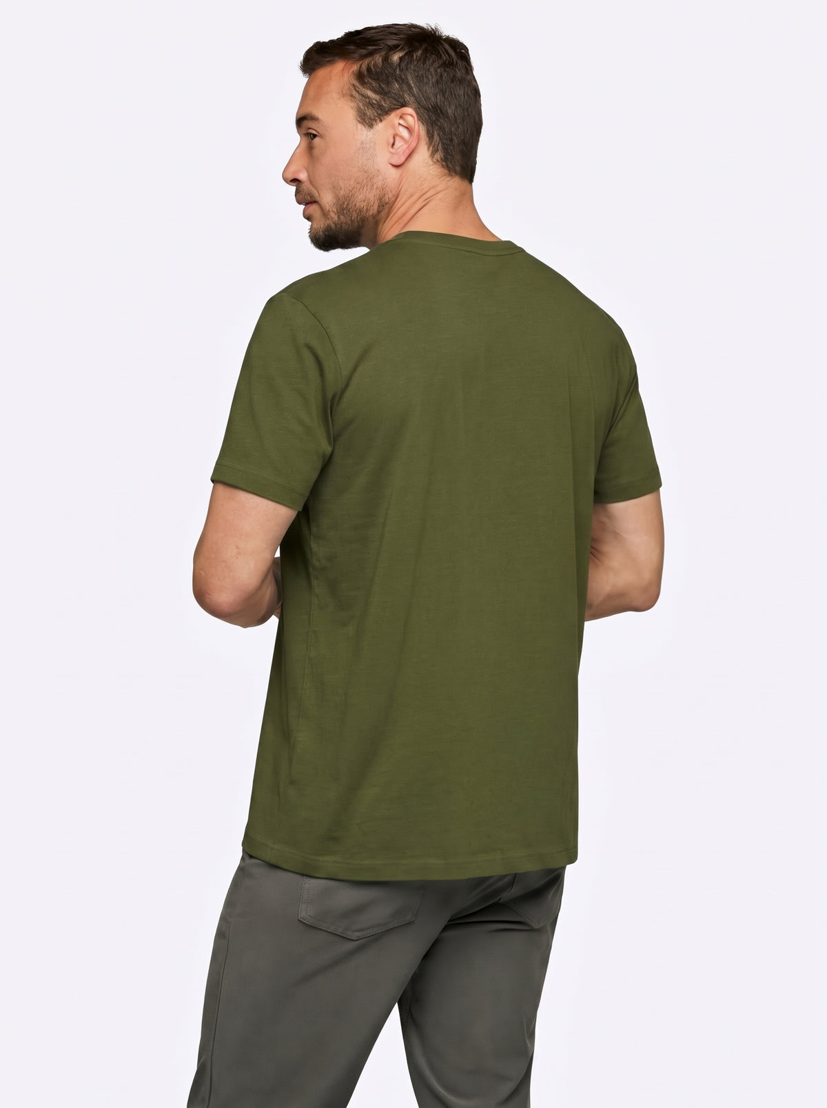 Hybrid T-Shirt Verde Militar