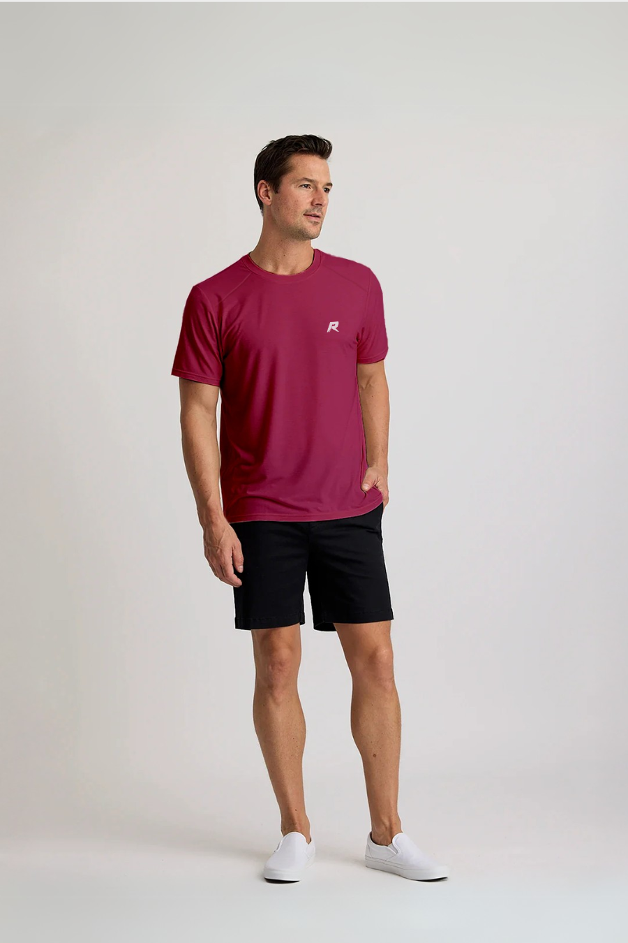 Bamboo Lightweight Short Sleeve UPF50+ Vino