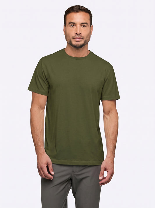 Hybrid T-Shirt Verde Militar