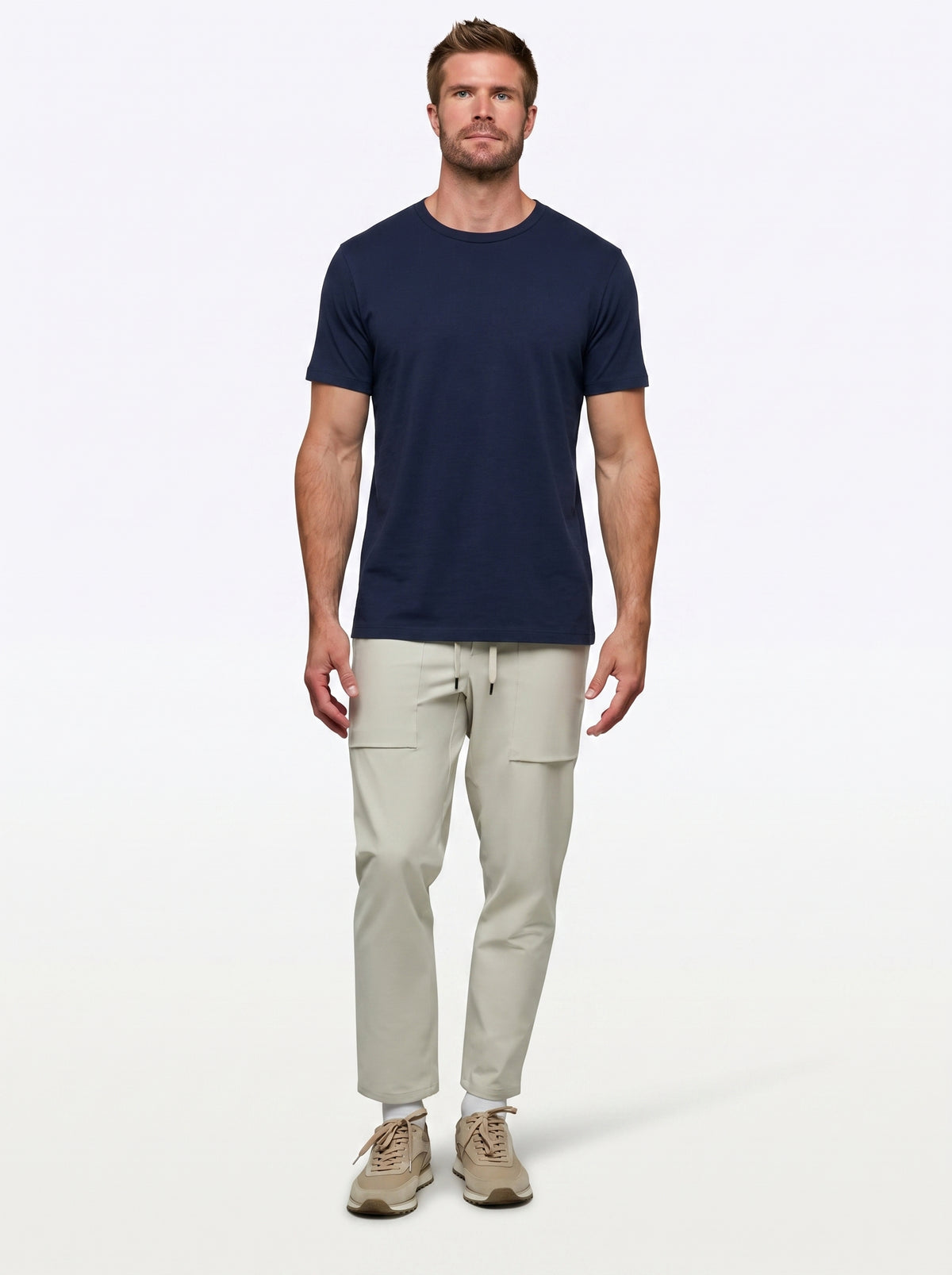 Hybrid T-shirt Navi Fit