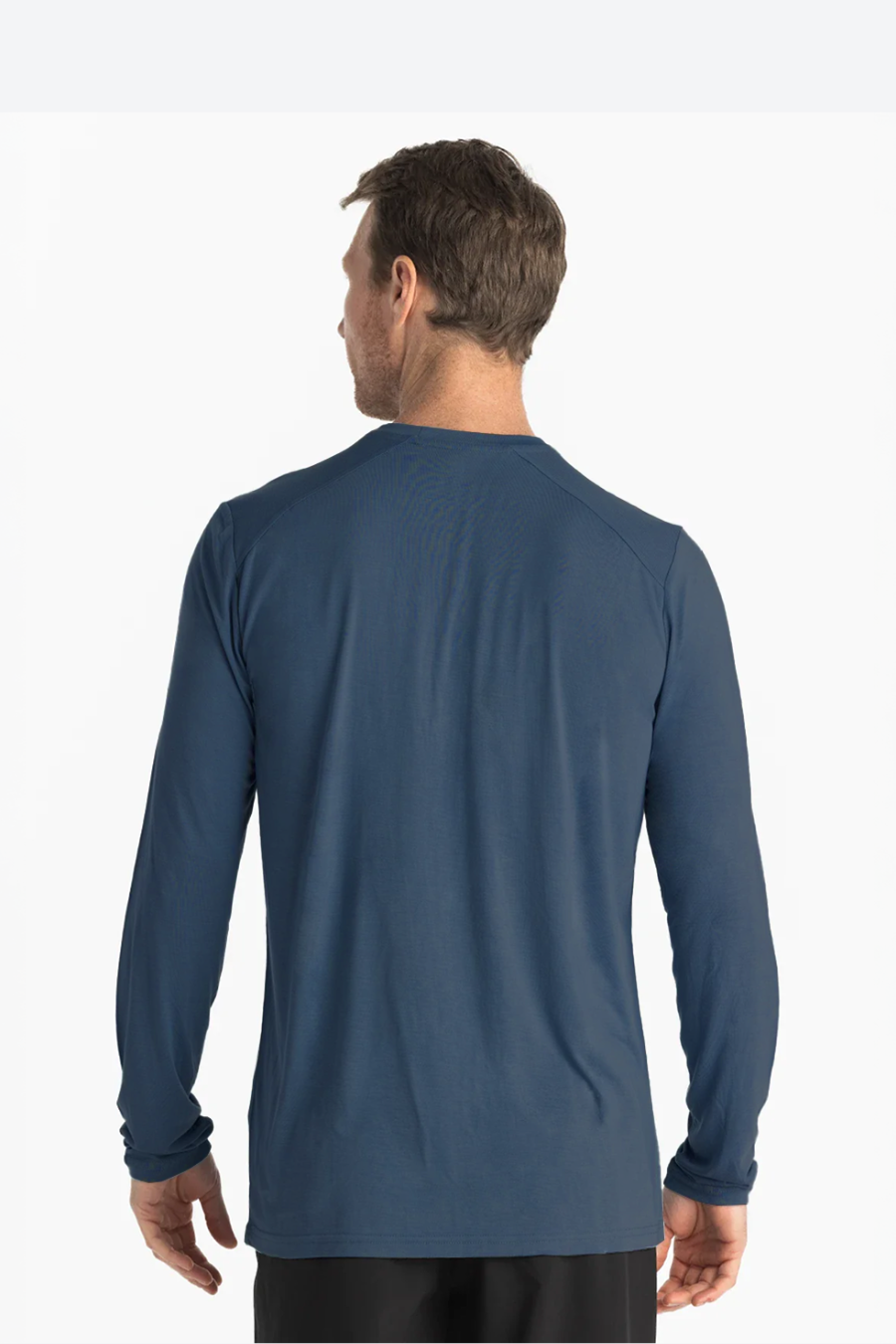 Bamboo Lightweight Long Sleeve UPF50+ Navi