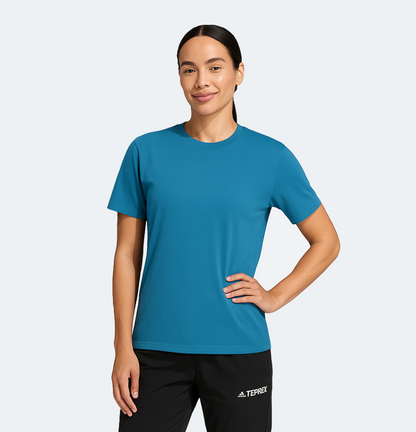 T-Shirt All Day Hybrid - Navi- Mujer