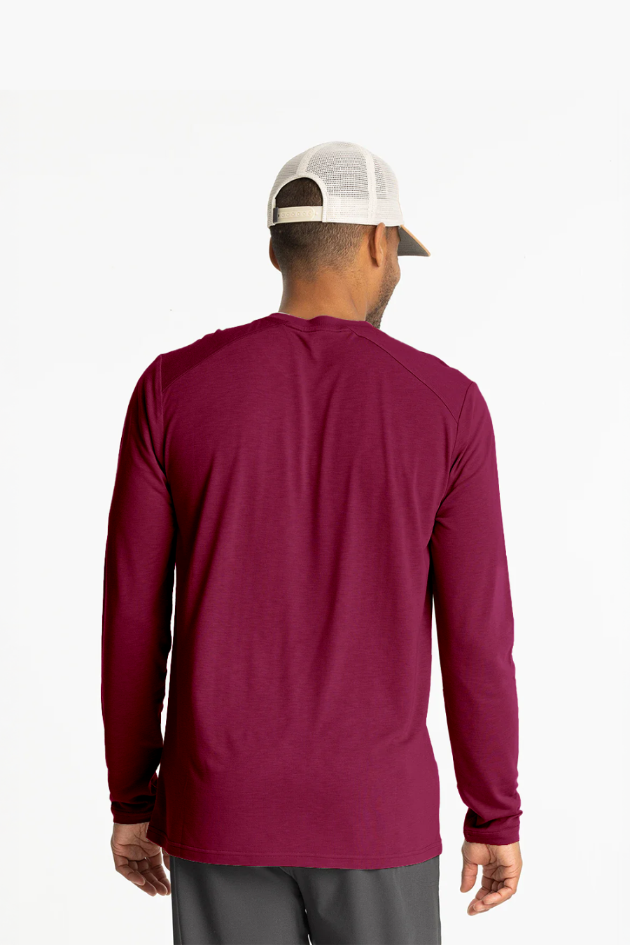 Bamboo Lightweight Long Sleeve UPF50+ Vino