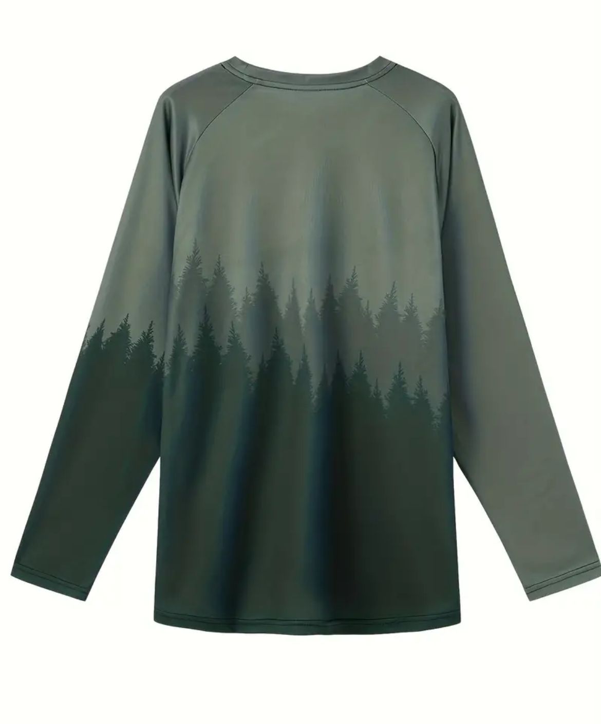 Manga Larga Sports Protección UV para Hombre y mujer Verde